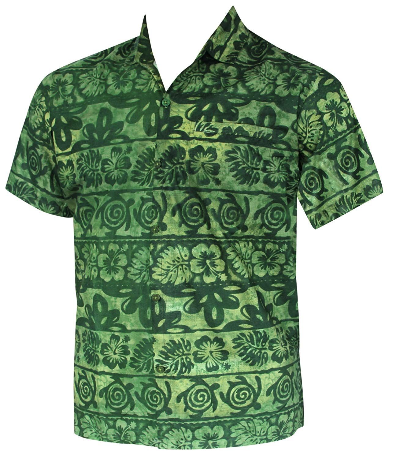 Floral Green Awesome Design Hawaiian Shirt