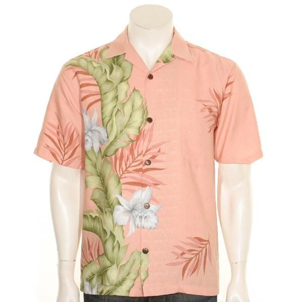 Floral Orange Awesome Design Hawaiian Shirt
