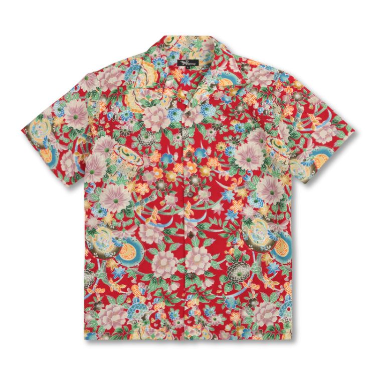 Floral Red Awesome Design Hawaiian Shirt