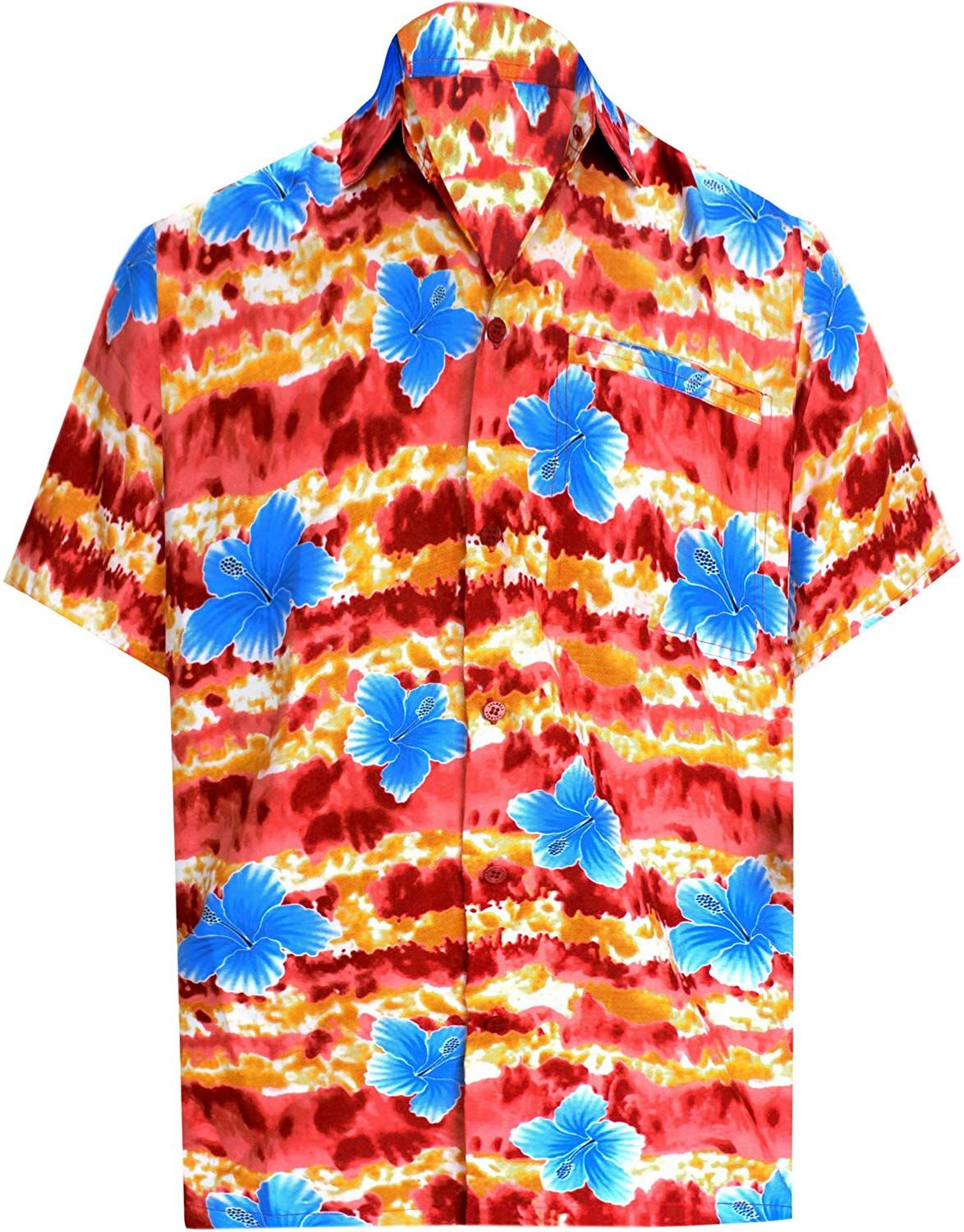 Floral Red Nice Design Hawaiian Shirt