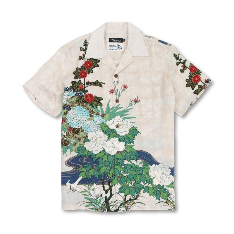 Floral White Unique Design Hawaiian Shirt