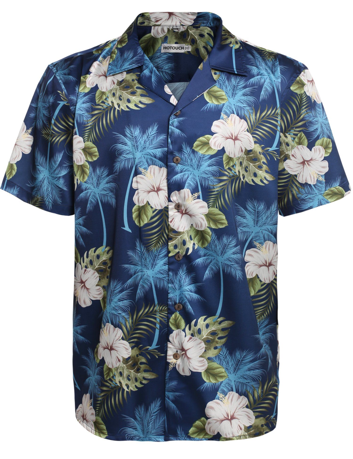 Flowers Multicolor Design Hawaiian Shirt