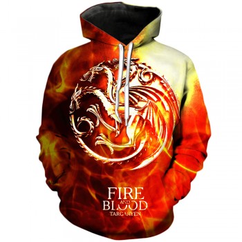 GAME OF THRONES HBO 3D HOODIE