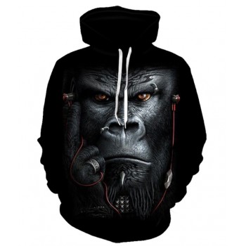 GORILLA SWAG 3D HOODIE