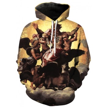 GREEK GOD SWAG 3D HOODIE