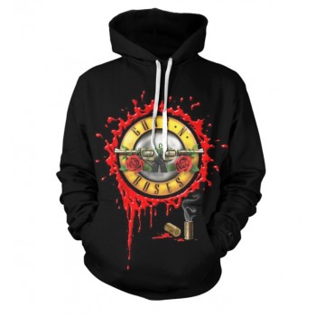 GUNS N ROSES DONT CRY 3D HOODIE