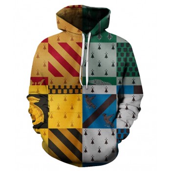 HARRY POTTER MASH UP 3D HOODIE