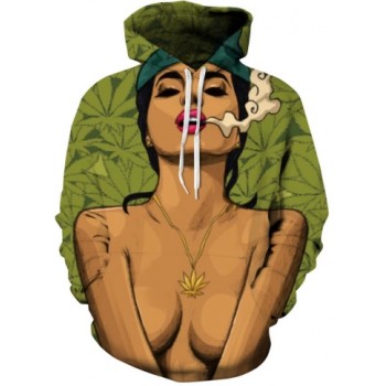 HERB CHICK 3D HOODIE