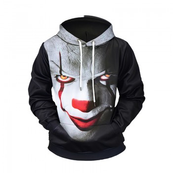 HORROR CLOWN IT PENNYWISE 3D HOODIE
