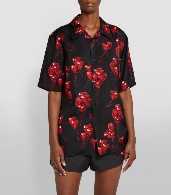 Heart Black Amazing Design Hawaiian Shirt