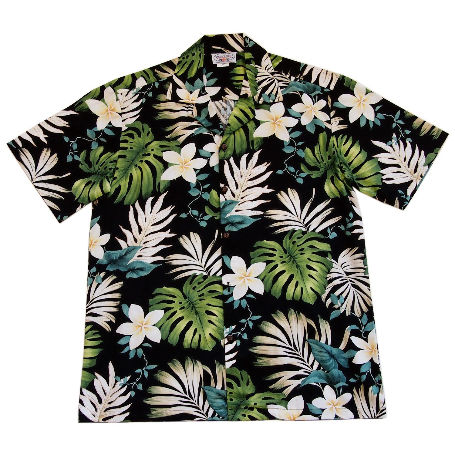 Hibiscus Black Nice Design Hawaiian Shirts