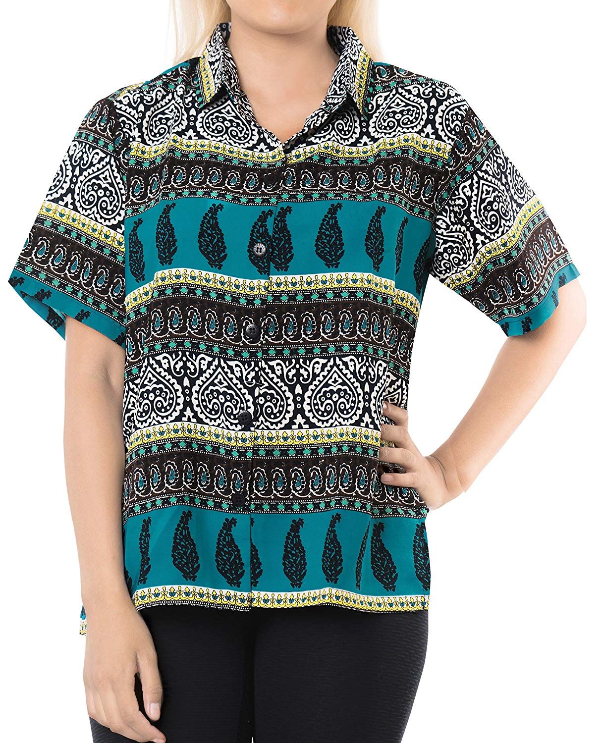 Hibiscus Blue High Quality Hawaiian Shirt