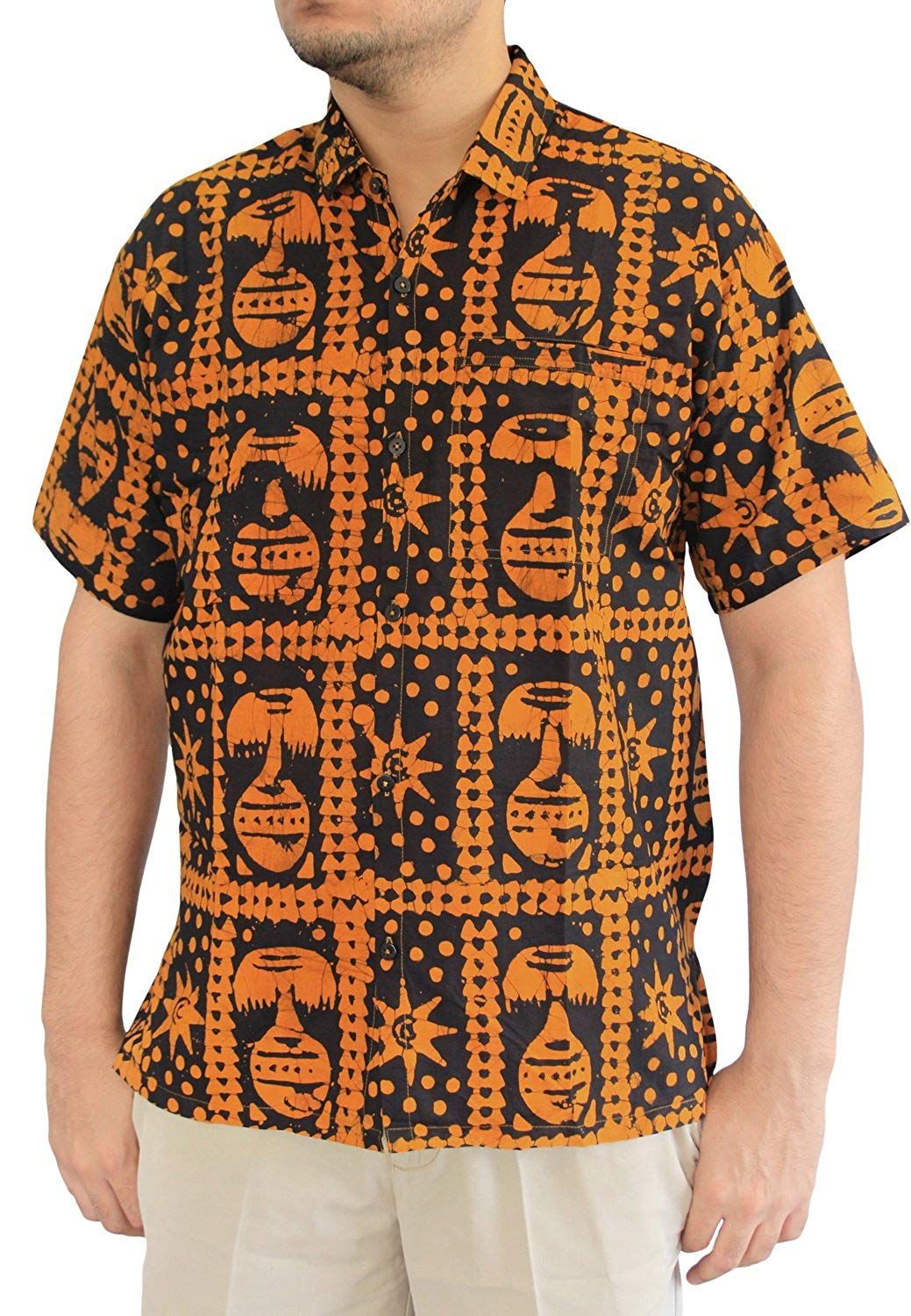 Hibiscus Brown Amazing Design Hawaiian Shirt