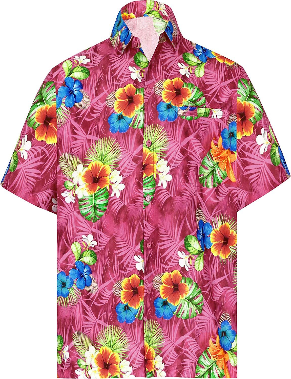 Hibuscus Pink High Quality Hawaiian Shirt