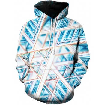 ILLUSION TRAP 3D STREET WEAR HOODIE