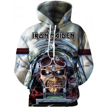 IRON MAIDEN SERIES 3D STREET WEAR HOODIE