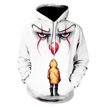 IT CHAPTER TWO PENNYWISE THE CLOWN 3D HOODIE