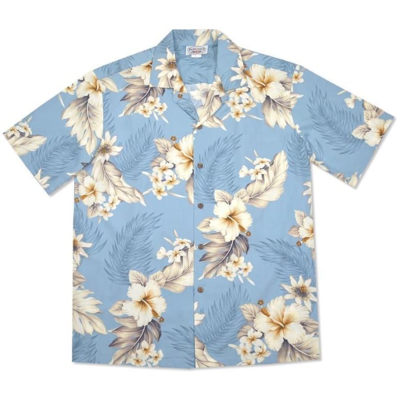 Island Blue Amazing Design Hawaiian Shirt