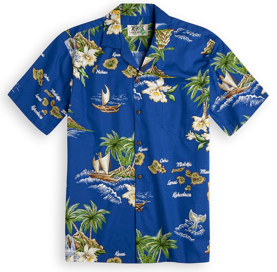Island Outrigger Multicolor Best Design Hawaiian Shirt