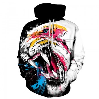 JAGUAR ROAR 3D STREET WEAR HOODIE