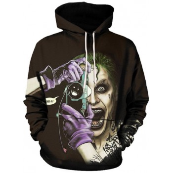 JOKER CAMERA SAY CHEESE 3D HOODIE