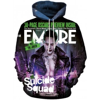 JOKER SUICIDE SQUAD 3D STREET WEAR HOODIE
