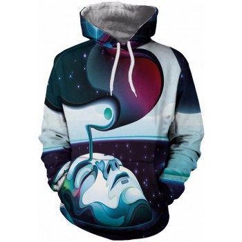JUST MIND TRIPPING 3D STREET WEAR HOODIE