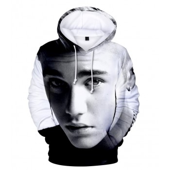 JUSTIN BIEBER FIFTY FIFTY 3D HOODIE