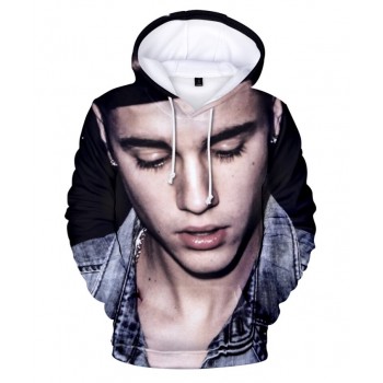 JUSTIN BIEBER JB5 3D HOODIE