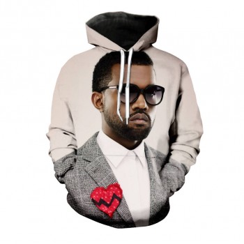 KANYE WEST 3D HOODIE