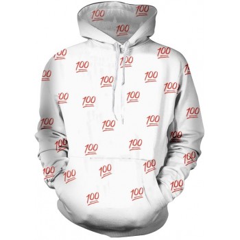 KEEP IT 100 - 3D STREET WEAR HOODIE