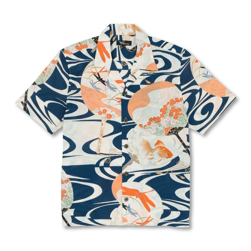 Koi Blue Awesome Design Hawaiian Shirt