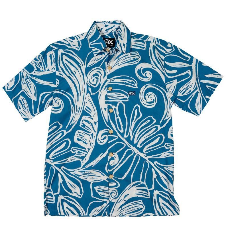 Kupu Blue Nice Design Hawaiian Shirt