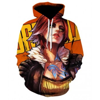 LILITH CRIMSON RAIDERS BORDERLANDS 3 3D HOODIE
