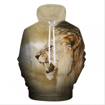 LION ROAR 3D STREET WEAR HOODIE