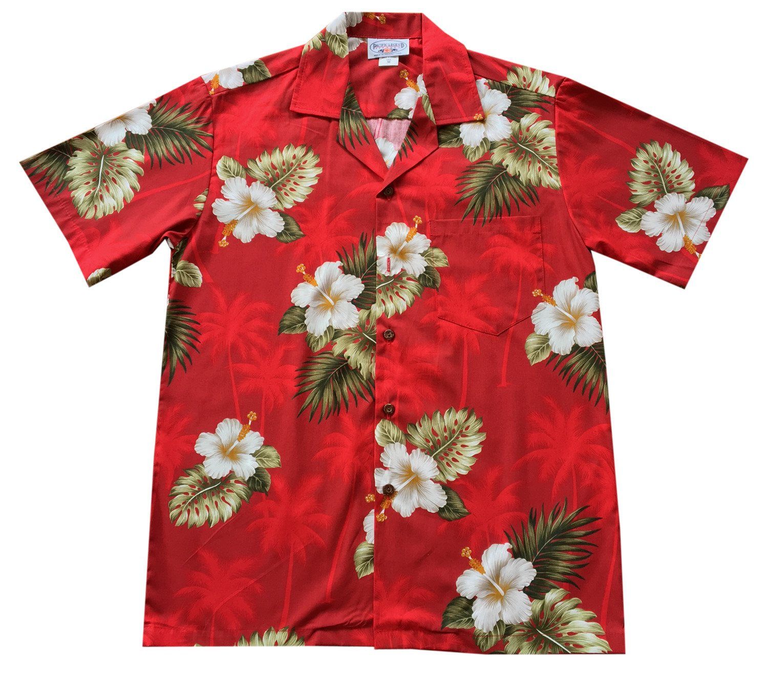 Lava Red High Quality Hawaiian Shirt