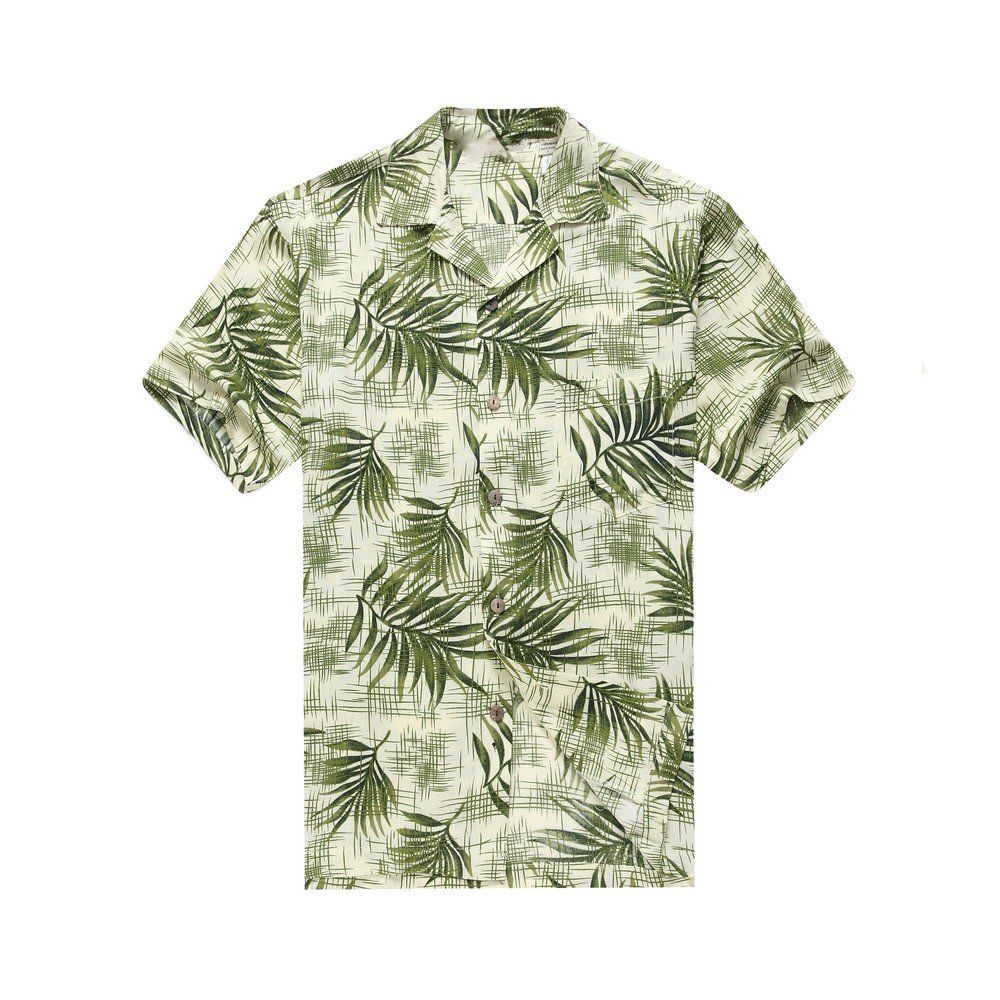 Leaves Green Nice Design Hawaiian Shirt