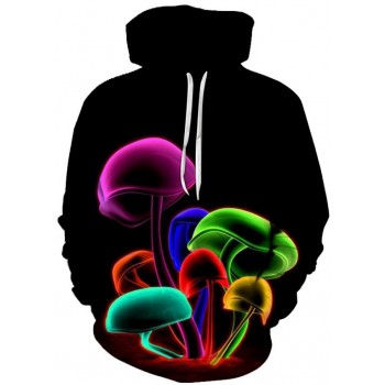 MAGIC MUSHROOM 3D STREET WEAR HOODIE