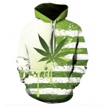 MAKE AMERICA WEED AGAIN 3D HOODIE