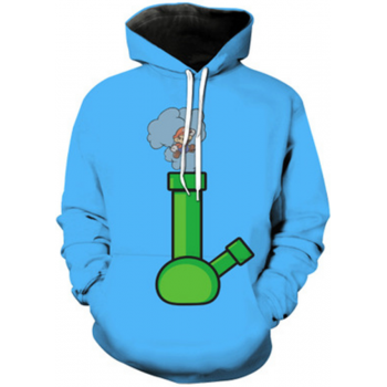 MARIO PIPE BONG 3D HOODIE