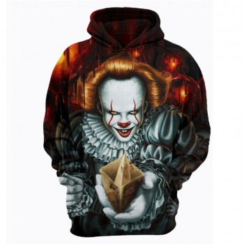 MOVIE IT CLOWN PENNYWISE 3D HOODIE