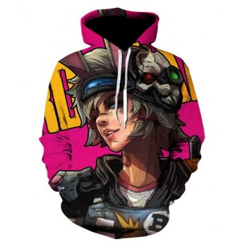 MOZE GUNNER BORDERLANDS 3 3D HOODIE