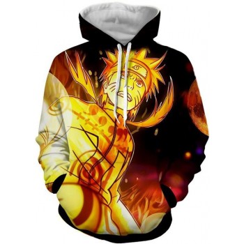 NARUTO FIRE BLAZE 3D HOODIE