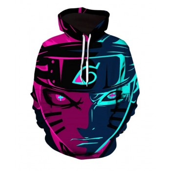 NARUTO UZUMAKI KAKASHI HATAKE 3D HOODIE