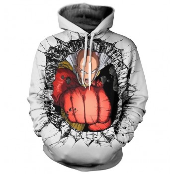 ONE PUNCH MAN SAITAMA 3D HOODIE