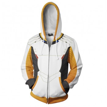 OVERWATCH MERCY HERO 3D ZIPPER HOODIE