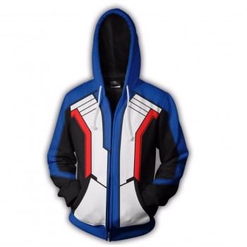 OVERWATCH SOLDIER 76 HERO 3D ZIPPER HOODIE