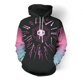 OVERWATCH SOMBRA HERO 3D HOODIE
