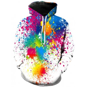PAINT SPLASH 3D STREET WEAR HOODIE