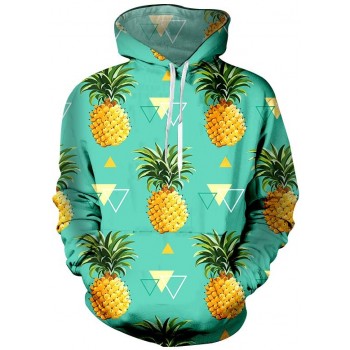PINEAPPLE PARADE 3D STREET WEAR HOODIE